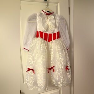 Disney Mary Poppins Costume - Girls Size 5/6